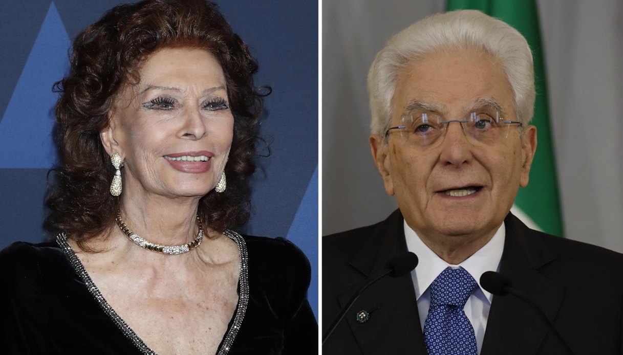 sophia loren compleanno auguri sergio mattarella festa